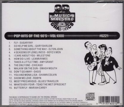 Pop Hits of the 90’s - Volume XXIX
