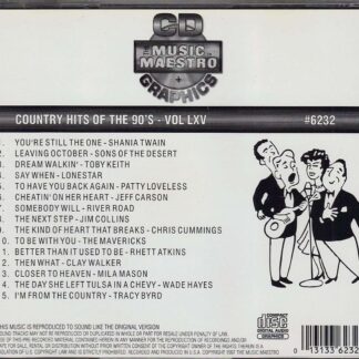 Country Hits of the 90’s - Volume LXV