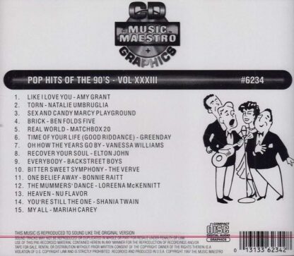 Pop Hits of the 90’s - Volume XXXIII