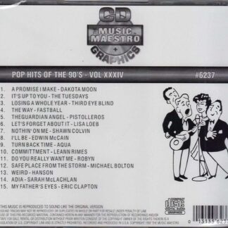 Pop Hits of the 90’s - Volume XXXIV