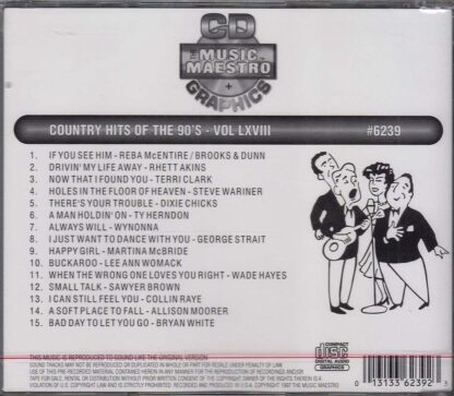 Country Hits of the 90’s - Volume LXVIII