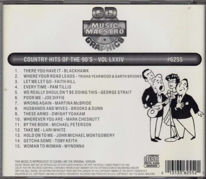 Country Hits of the 90’s - Volume LXXIV