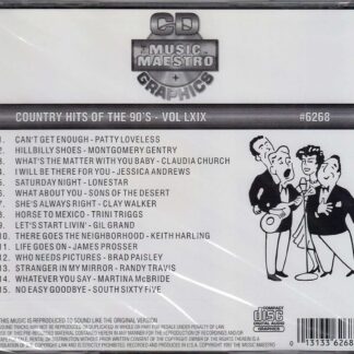 Country Hits of the 90’s - Volume LXIX