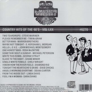 Country Hits of the 90’s - Volume LXX