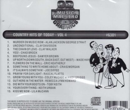 Country Hits of Today - Volume 4