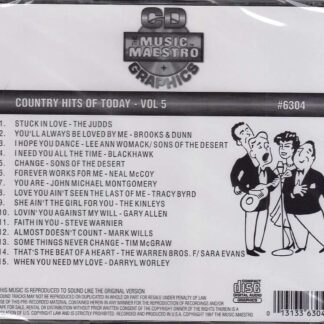 Country Hits of Today - Volume 5