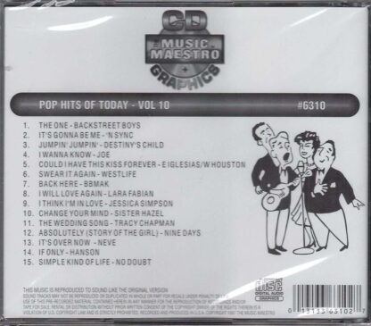 Pop Hits of Today - Volume 10