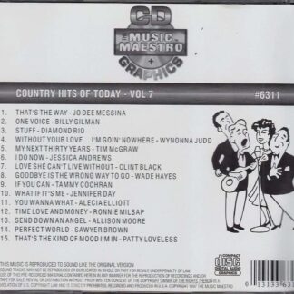 Country Hits of Today - Volume 7