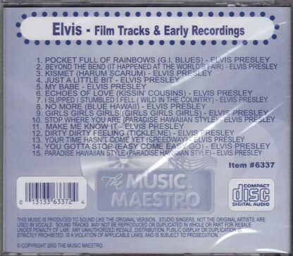 Elvis - Film Tracks and Early Recordings