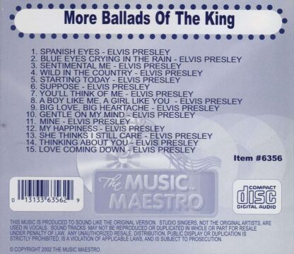 Elvis - More Ballads of the King