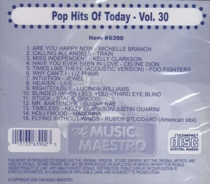 Pop Hits of Today - Volume 30