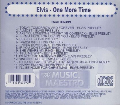 Elvis - One More Time