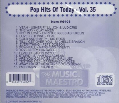 Pop Hits of Today - Volume 35