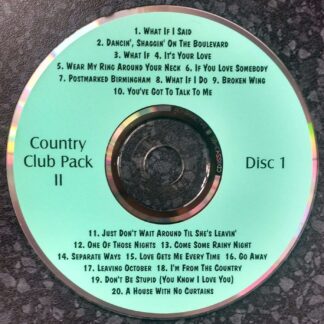 Club Pack Country II - Volume 1