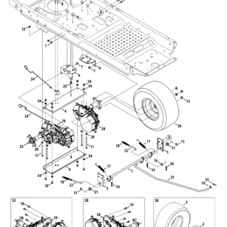 Drive system Cub Cadet Electric