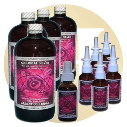 Colloidal Silver Set for the Family • Mirax