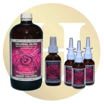 Colloidal Silver Set for Couple • Mirax