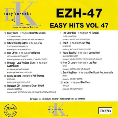 Easy Hits Series Volume 47