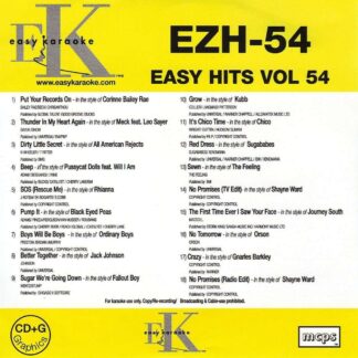 Easy Hits Series Volume 54