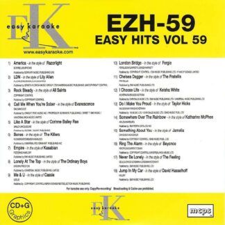 Easy Hits Series Volume 59