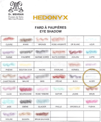 Steel Eyeshadow “ACIER”