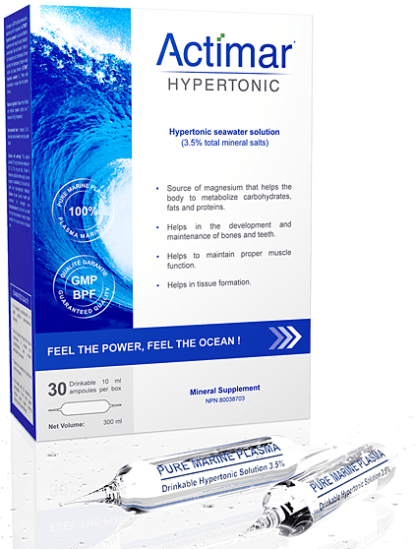 Hypertonic Pure Marine Plasma® in Vials