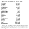 Isotonic Pure Marine Plasma® Ingredients