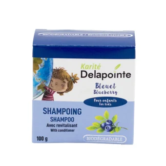 Blueberry Conditioner Bar Shampoo • Karité Delapointe