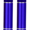 Blue colored flashlight