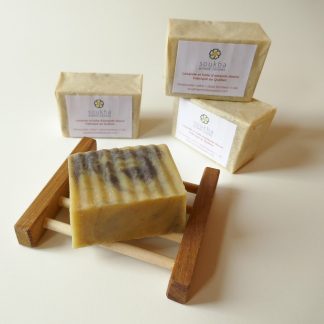 Lavender and Sweet Almond Oil Bar Soap • Soukha Monde Savons