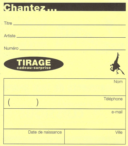 Participation Coupon