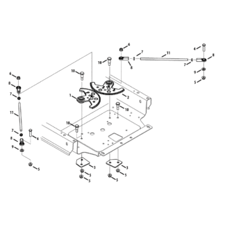 Steering linkage Cub Cadet Electric