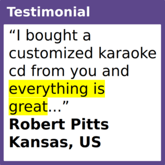 Testimonial Customized Kansas