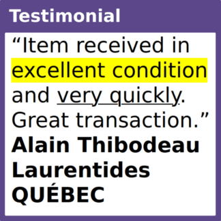 Testimonial Great Laurentides