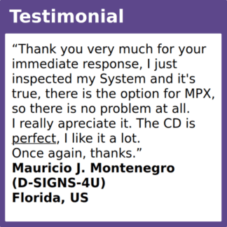 Testimonial MPX Perfect Florida