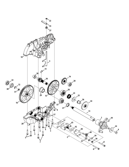 Transmission Cub Cadet Electric